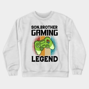 Son Brother Gaming Legend Crewneck Sweatshirt